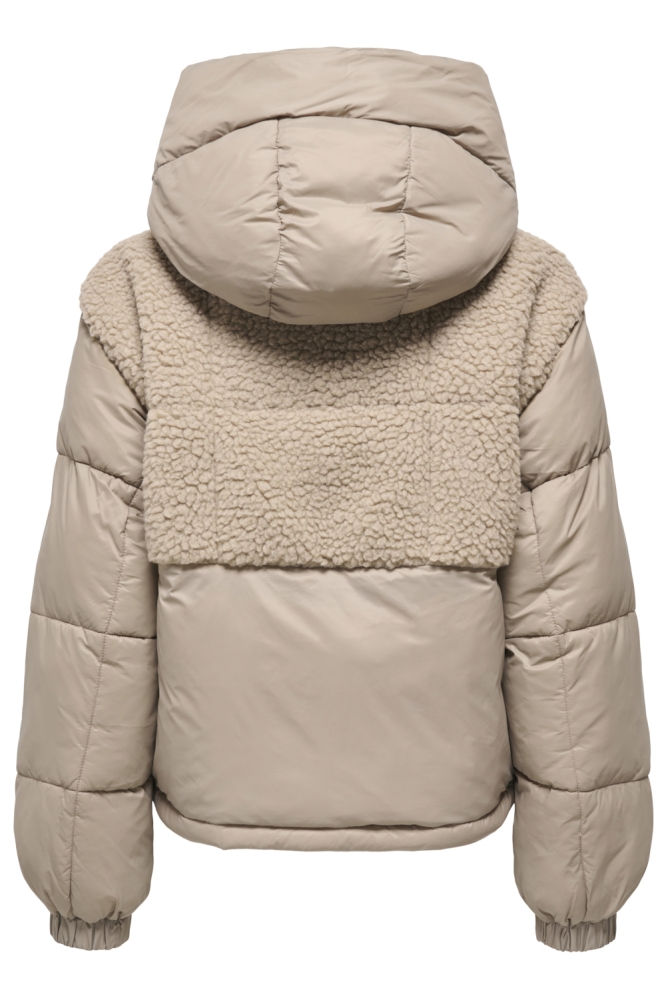 Only beige dames jas | Achteraanzicht