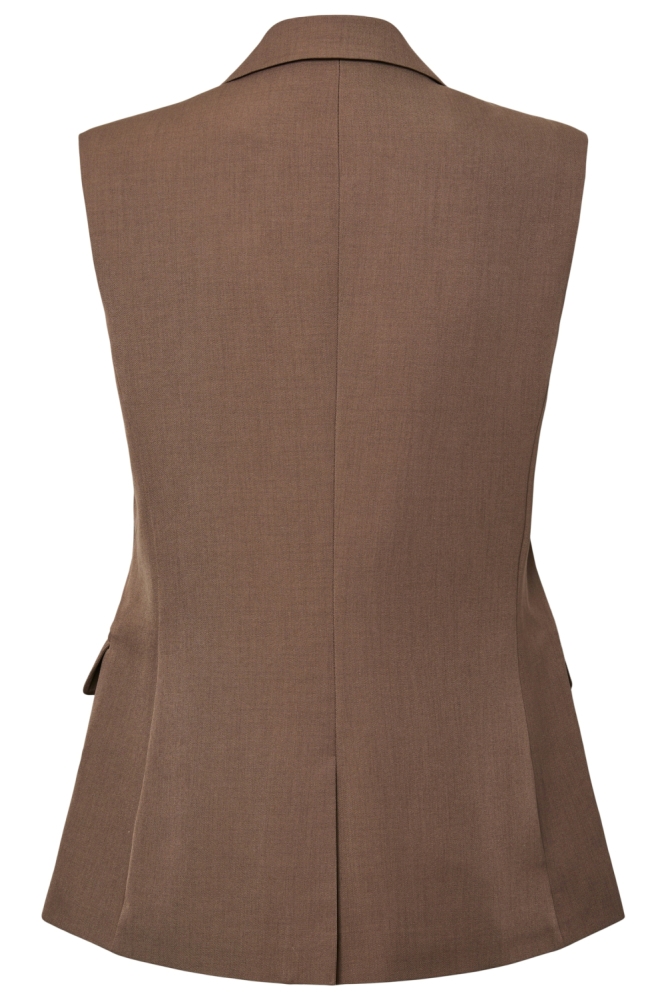 Pieces bruine dames gilet | 