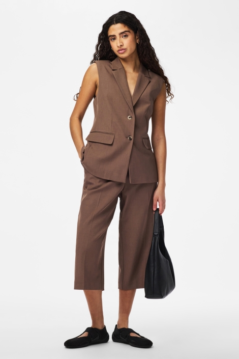 Pieces bruine dames gilet | 