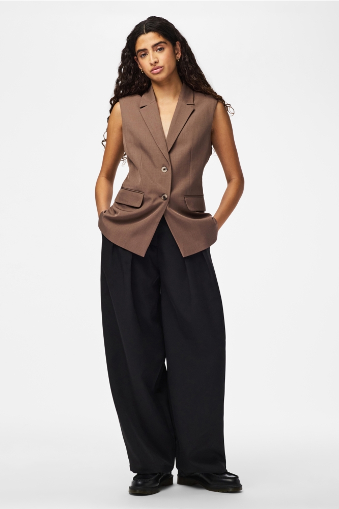 Pieces bruine dames gilet | 