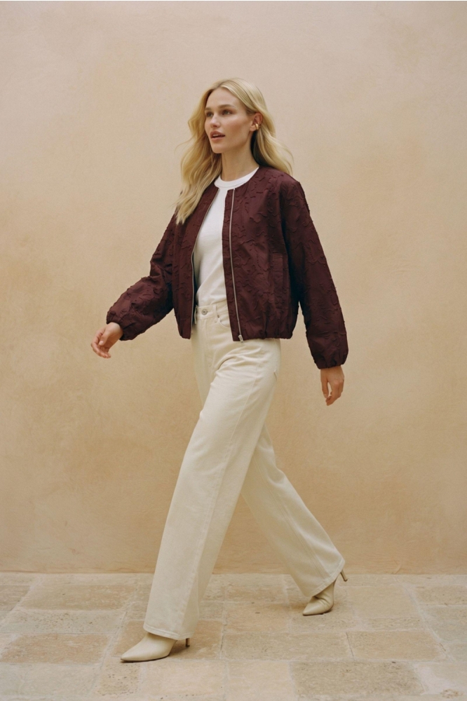 Vero Moda bordeaux dames jas | Model