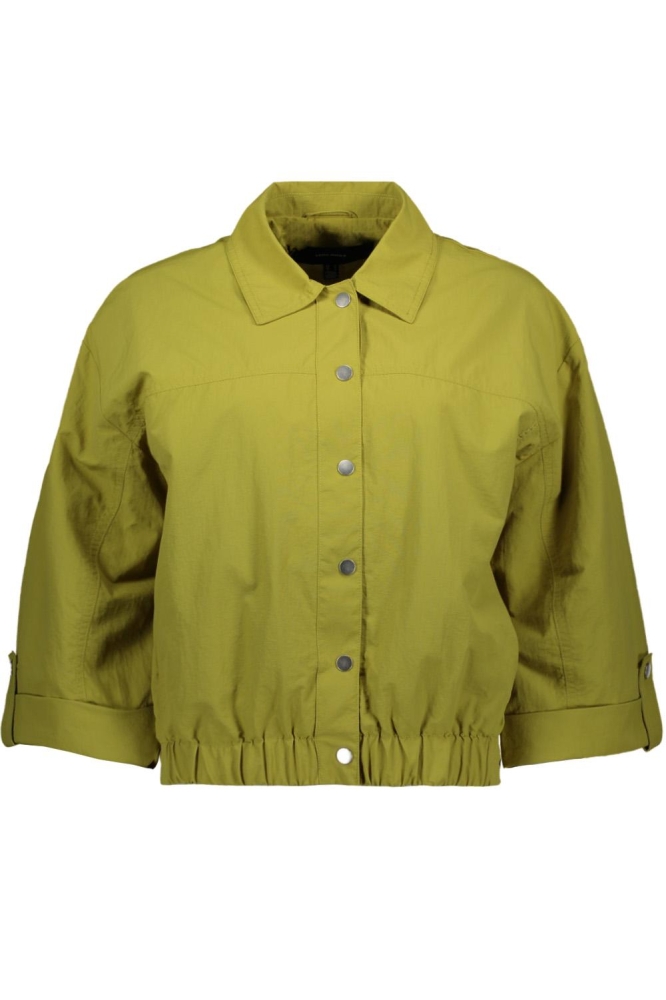 Vero Moda groene dames jas | Vooraanzicht