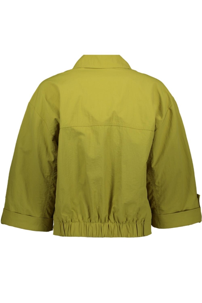 Vero Moda groene dames jas | Achteraanzicht