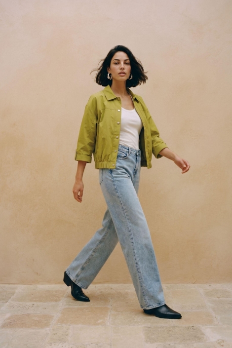 Vero Moda groene dames jas | Model