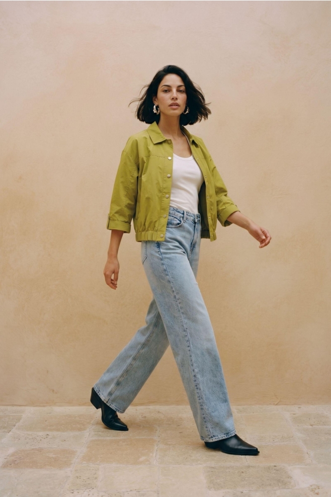Vero Moda groene dames jas | Model