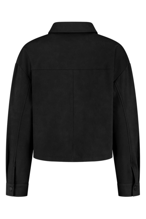 Lady Day zwarte dames blouse | Achteraanzicht