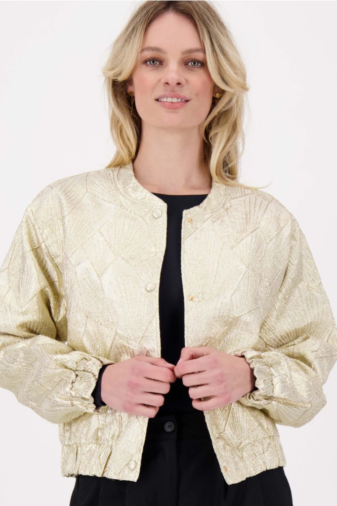 Zusss gouden dames blazer | Model