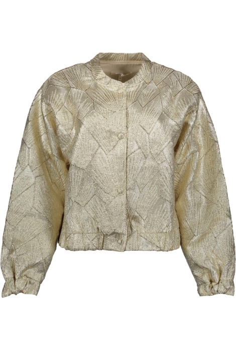 Zusss gouden dames blazer | Vooraanzicht