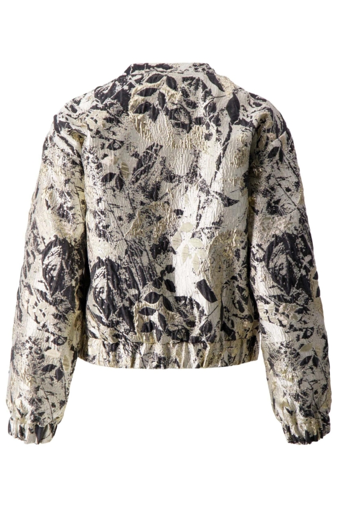 Zusss beige dames jas | Achteraanzicht