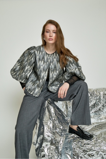 Minus EDDA SHORT JACKET MI6920 9486 CASTLEROCK