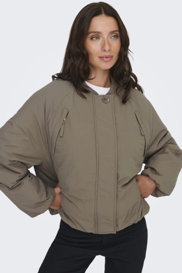 Only Jas ONLBEATRICE PUFFER JACKET CC OTW 15350287 WALNUT