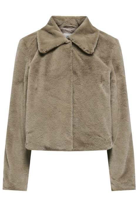 Jacqueline de Yong bruine dames jas | Vooraanzicht