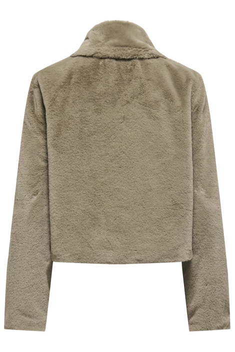 Jacqueline de Yong bruine dames jas | Achteraanzicht