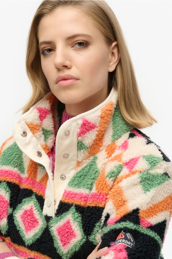 Superdry multi color dames trui | Close up