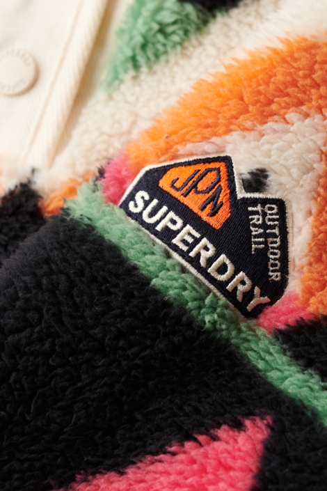 Superdry multi color dames trui | Kleurstaal