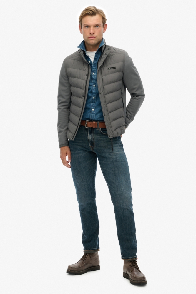 Superdry groene heren jas | Model