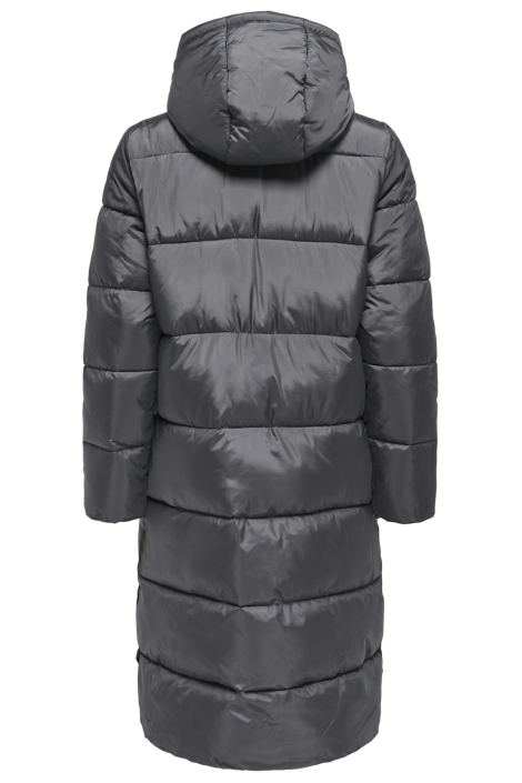 Only grijze dames jas | Achteraanzicht