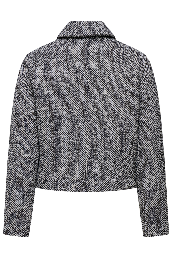 Jacqueline de Yong zwarte dames blazer | Achteraanzicht