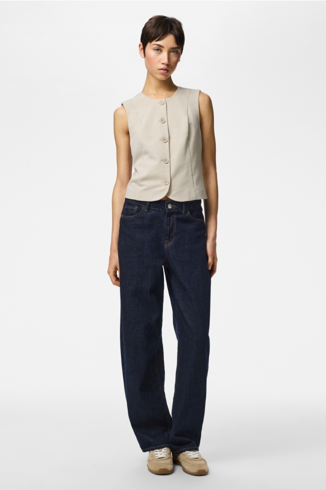 Pieces ecru dames gilet | Model