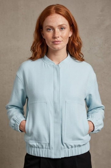 Pieces pcannie bomber noos bc Blauw