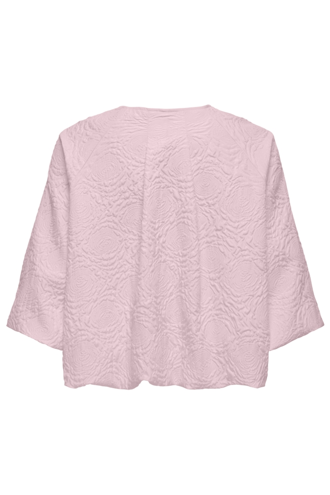 Only roze dames vest | Achteraanzicht