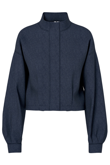 Hypedrop blauwe dames jas | Vooraanzicht