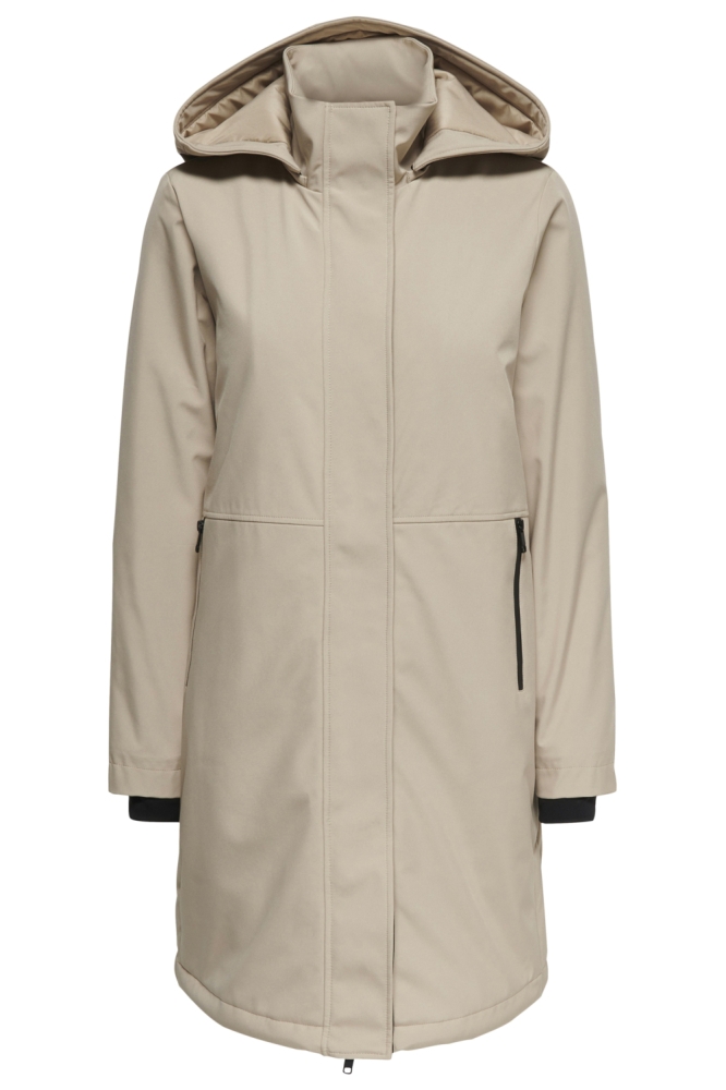 Only ecru dames jas | Vooraanzicht