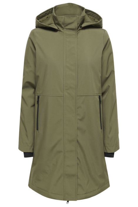 Only groene dames jas | Vooraanzicht