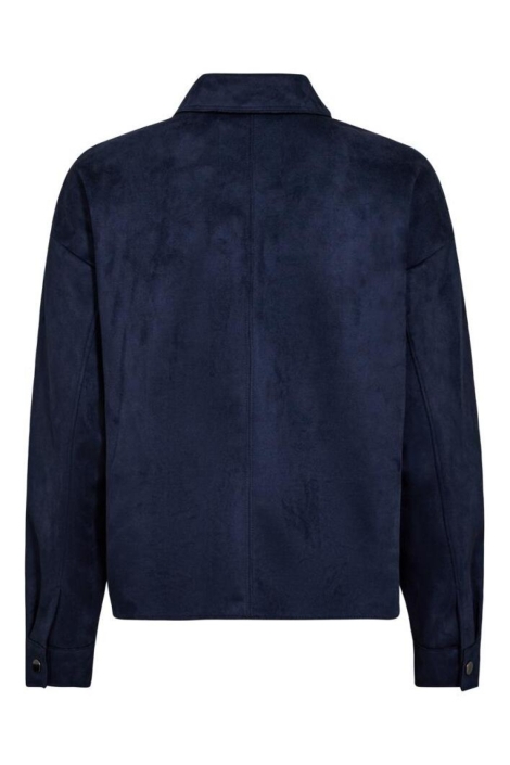 Freequent blauwe dames blazer | Achteraanzicht