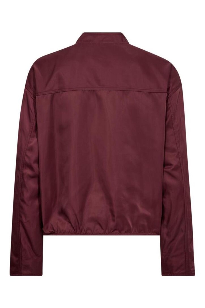 Freequent bordeaux dames jas | Achteraanzicht