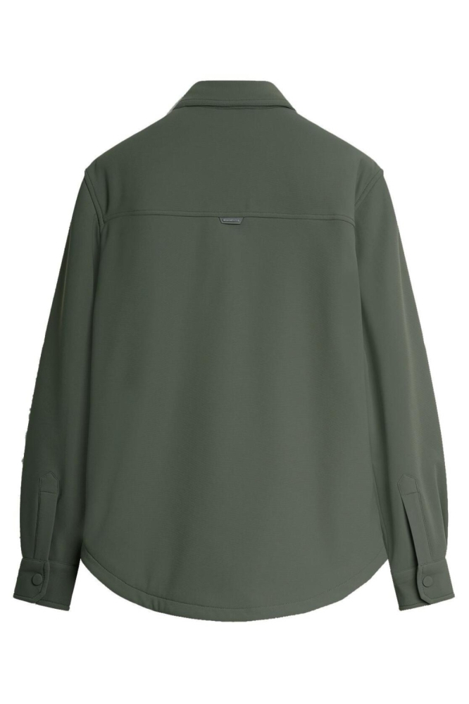 Antony Morato groene heren overhemd | Achteraanzicht