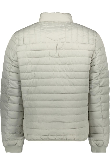 Lerros grijze heren jas | Achteraanzicht