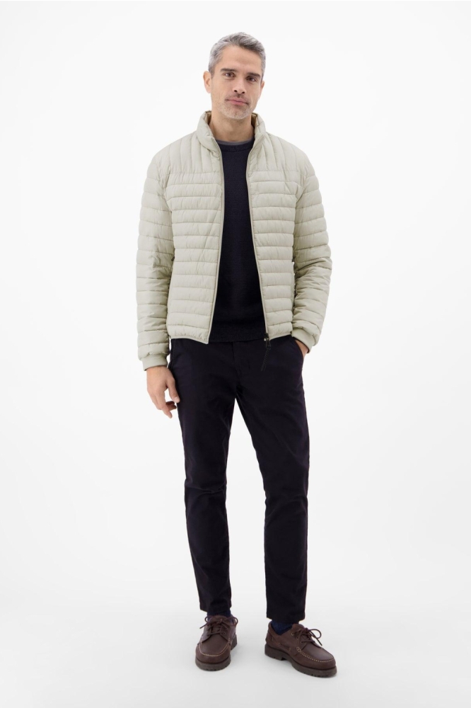 Lerros grijze heren jas | Model