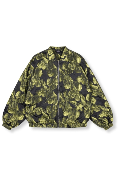 Refined Department groene dames jas | Vooraanzicht