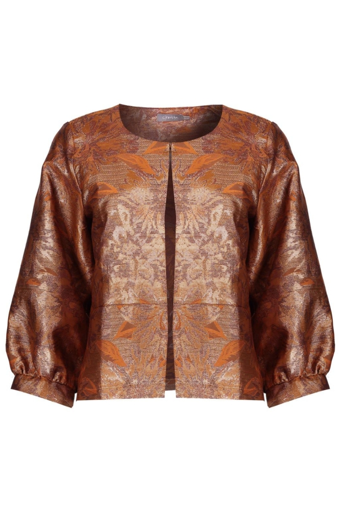 Geisha oranje dames blazer | Vooraanzicht