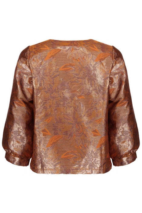 Geisha oranje dames blazer | Achteraanzicht
