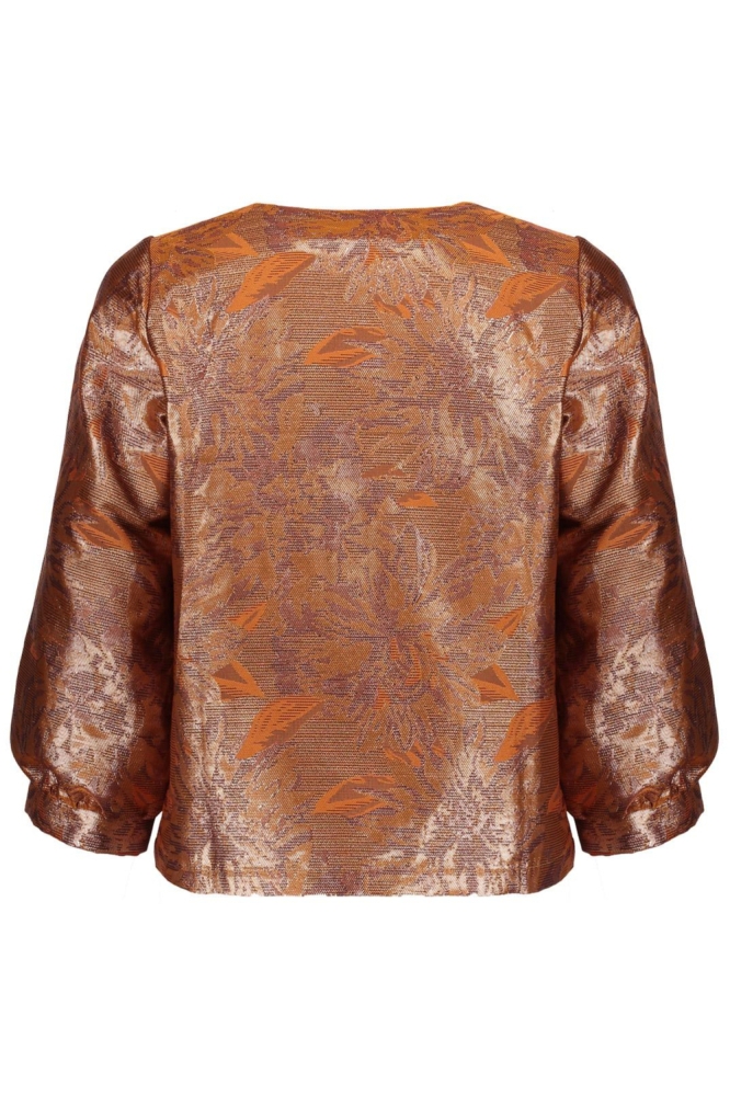 Geisha oranje dames blazer | Achteraanzicht