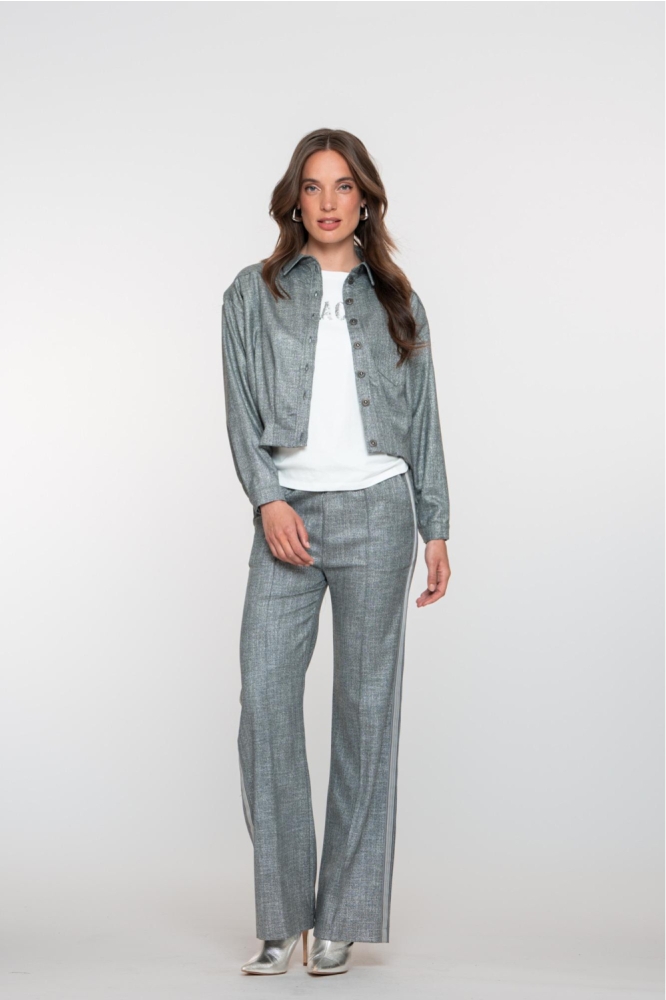 Geisha grijze dames blazer | Model