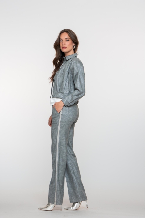 Geisha grijze dames blazer | Model