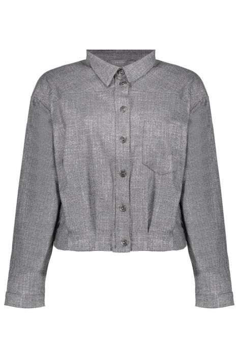 Geisha grijze dames blazer | Vooraanzicht