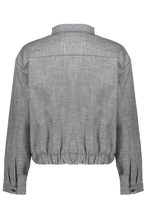 Geisha grijze dames blazer | Achteraanzicht