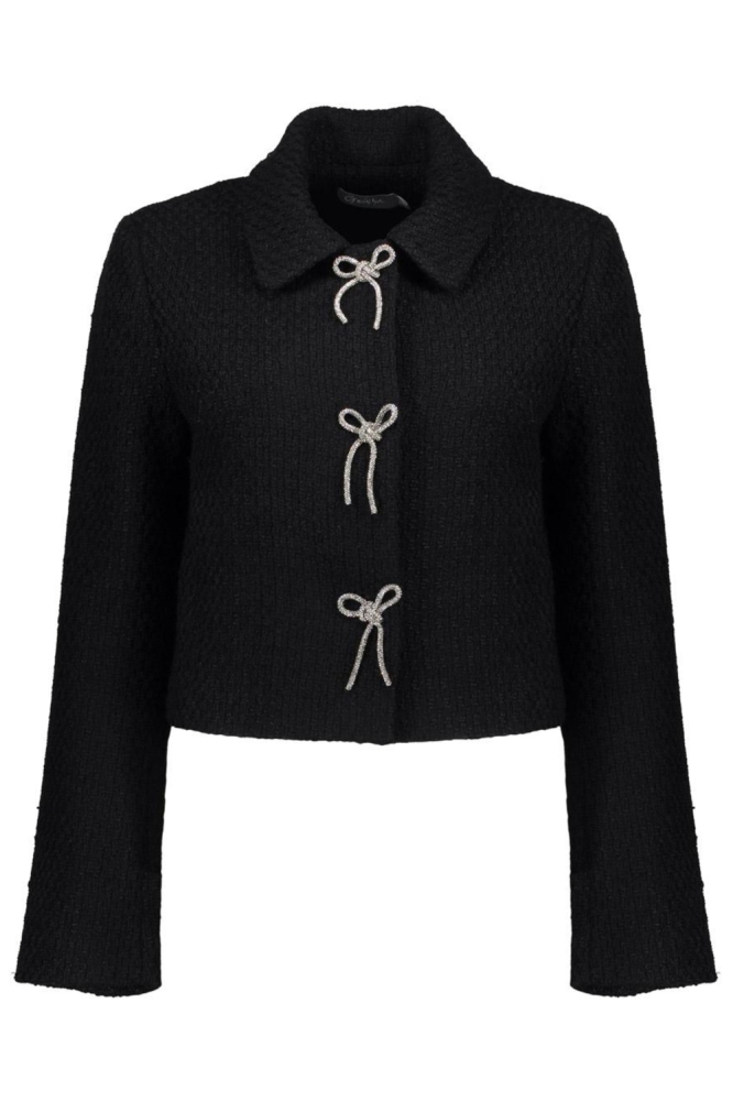 Geisha zwarte dames blazer | Vooraanzicht