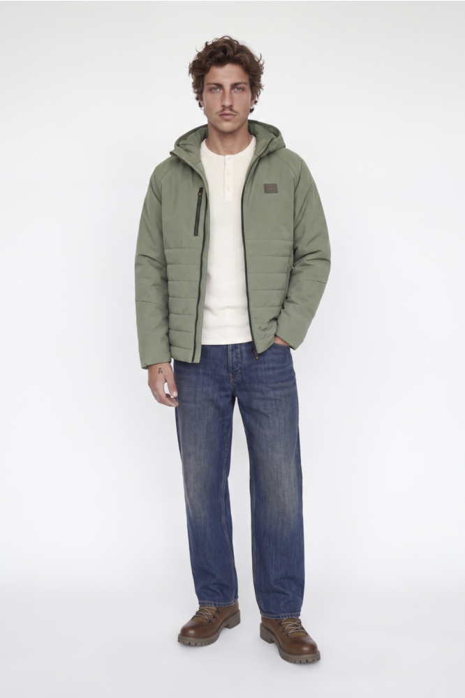 Jack & Jones groene heren jas | Model