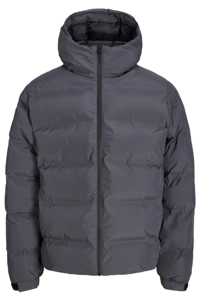 Jack & Jones grijze heren jas | Vooraanzicht