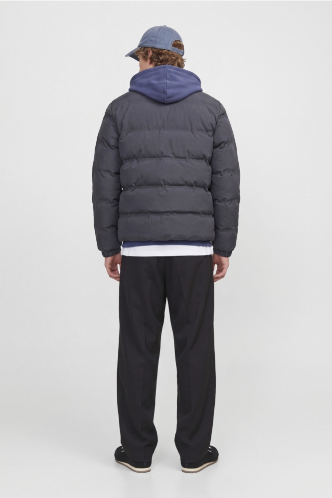 Jack & Jones grijze heren jas | Model