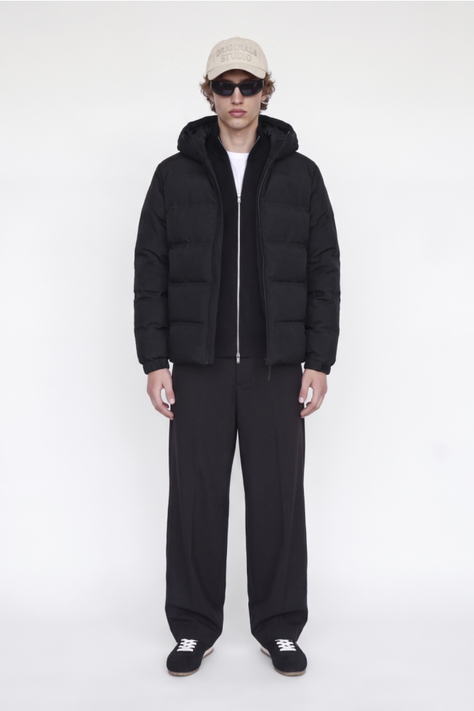 Jack & Jones zwarte heren jas | Model