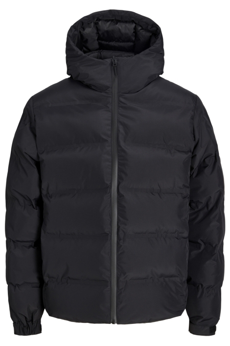 Jack & Jones zwarte heren jas | Vooraanzicht