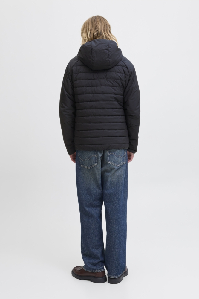 Jack & Jones zwarte heren jas | Model