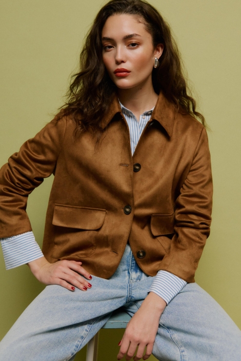 Vero Moda cognac dames jas | 