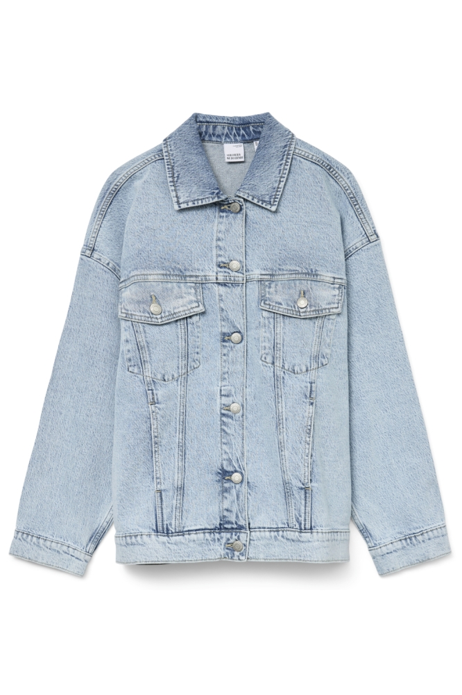 Vero Moda blauwe dames jas | Vooraanzicht